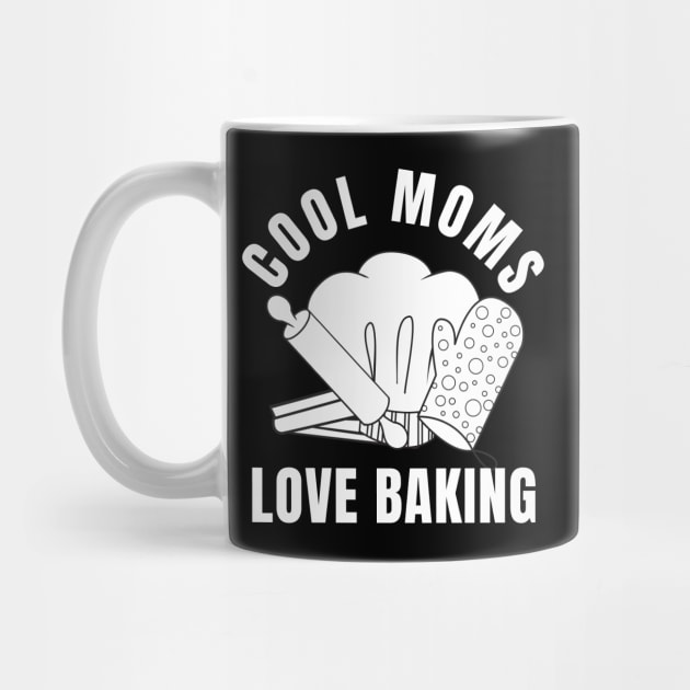 Cool Moms Love Baking Christmas Baking Crew Head by Nutrignz